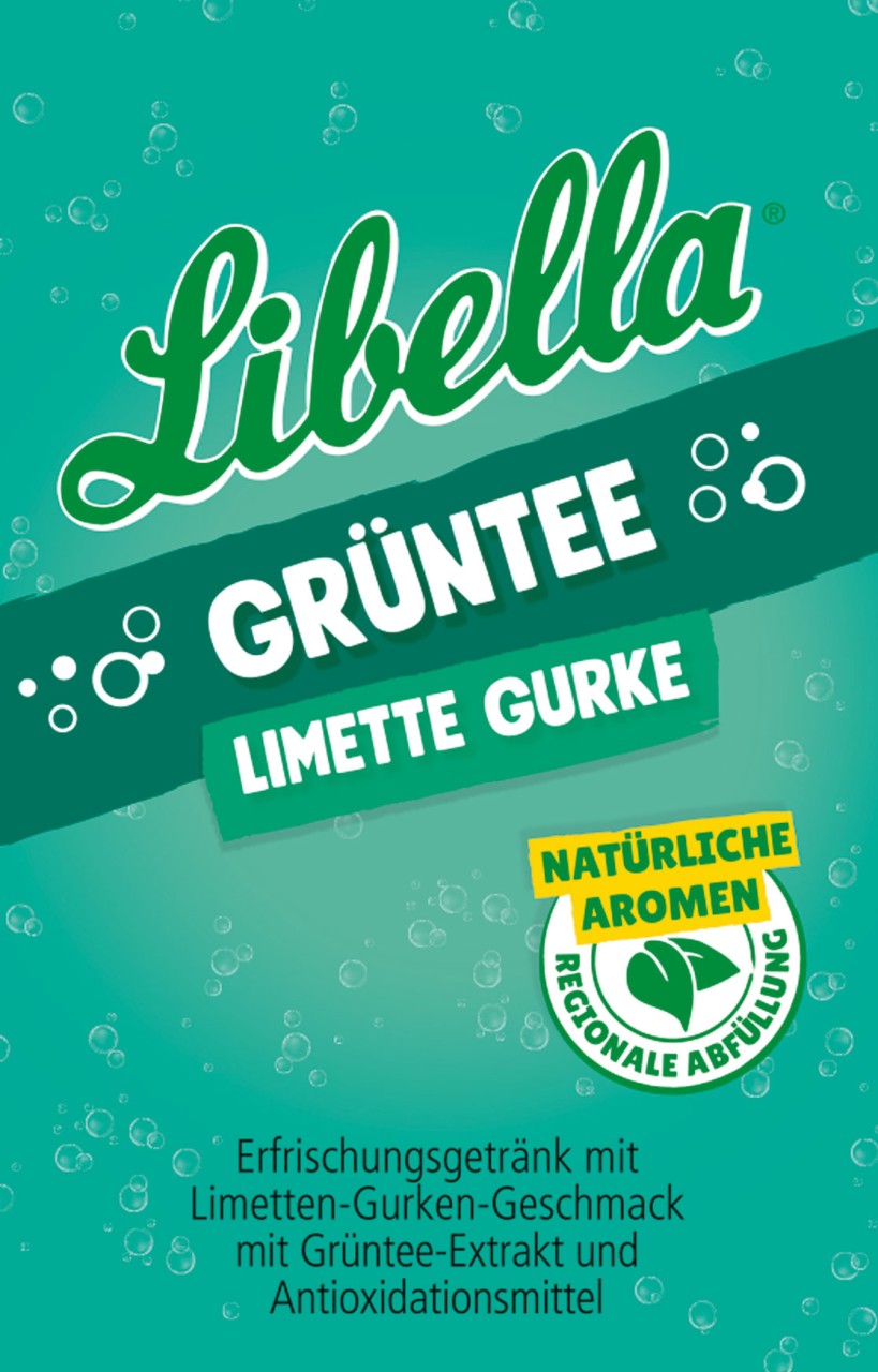 Libella Grüntee Limette Gurke Bag in Box Postmix