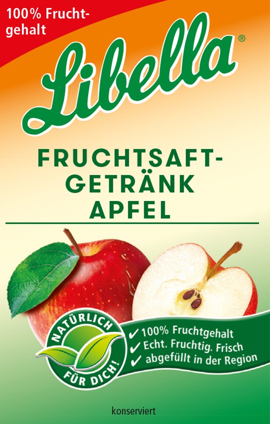 Libella Fruchtsaftgetränk Apfel Bag in Box Postmix